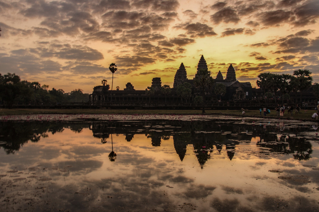 Angkor Wat, Siem Reap, Cambodia at Sunrise