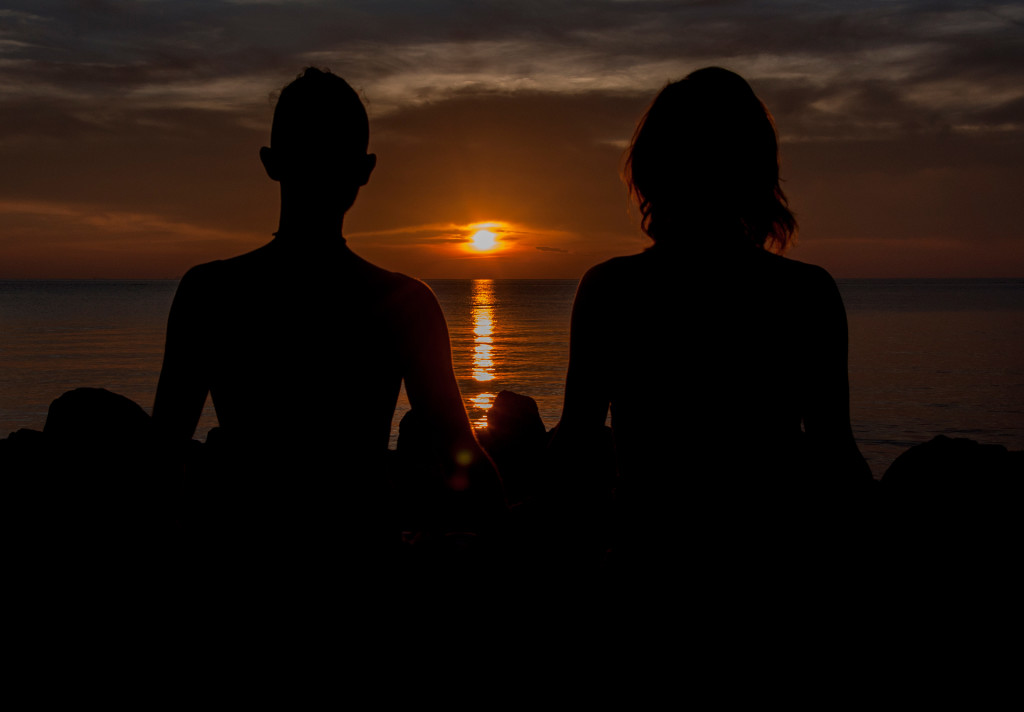 Silhouettes in Sunset